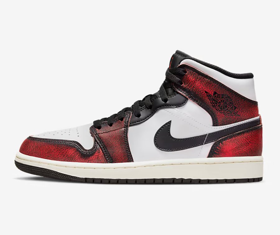 Ad: 20% off Air Jordan 1 Mid Wear-Away 'Infrared 23' at $108 + FREE shipping, use code FAMDAYS => bit.ly/3gKwTlf