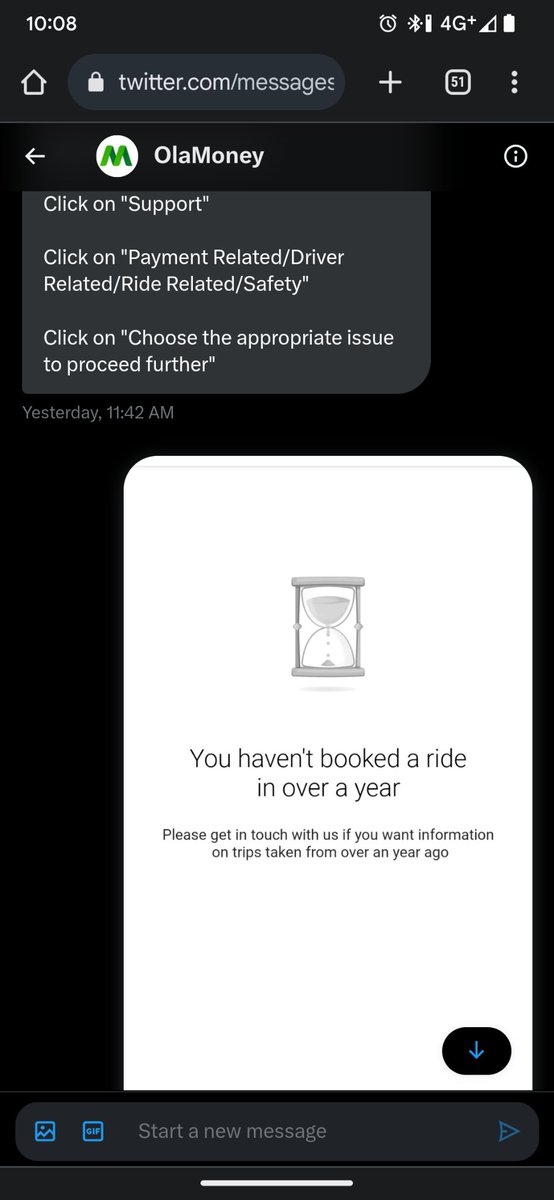 Deepaktwitr's tweet photo. @ola_supports @olamoney_in this is completely rude https://t.co/raBs3mJwpF