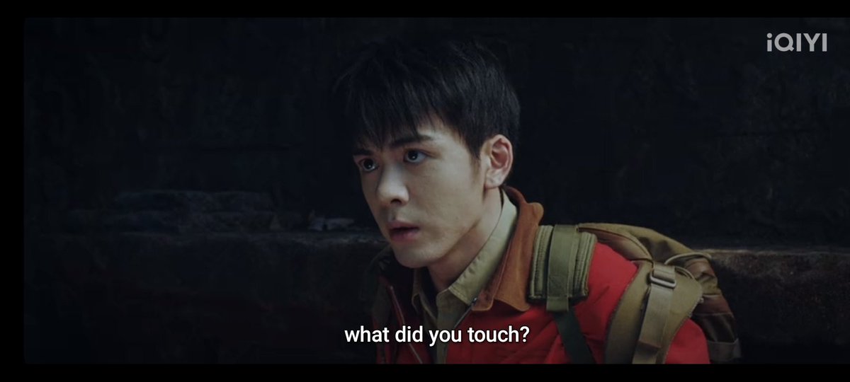 narrator: wu xie had, in fact, just touched something