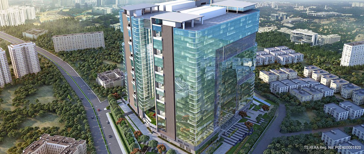 Hyderabad Real Estate on Twitter "3.6 MILLION SQ. FT. OF COMMERCIAL