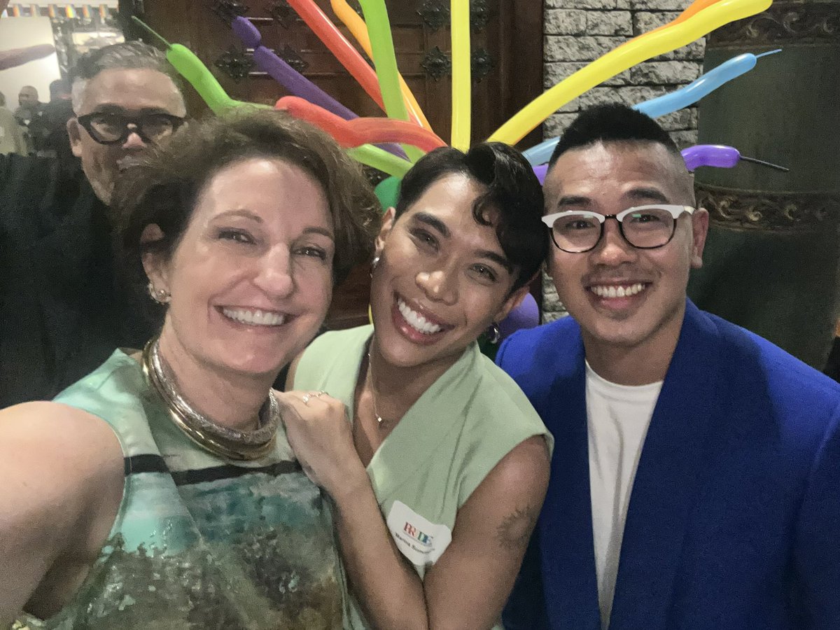 Some snaps at the Pride Reception last night hosted by  @USEmbassyPH Ambassador Marykay L. Carson 🏳️‍🌈🏳️‍⚧️🫶🏽