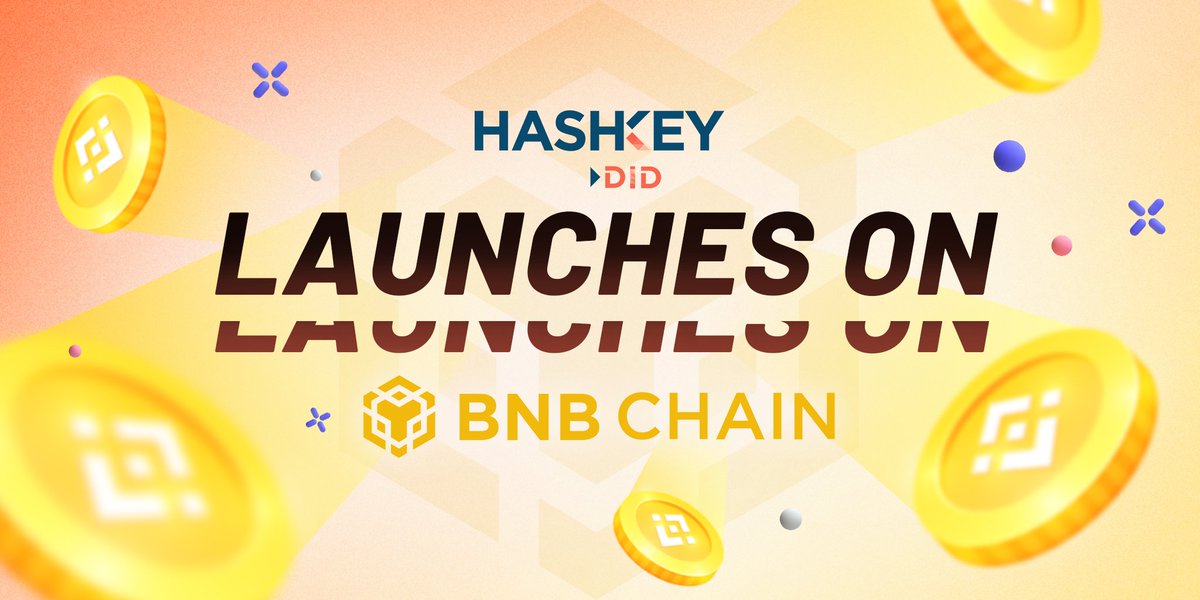HashKeyDID's tweet image. Thrilled to announce that HashKey DID has launched on @BNBCHAIN

We&apos;re a multi-chain decentralised identity data aggregator powered by smart contract, NFT, and privacy protection decentralised protocol to provide identity services to #Web3 users.

Find us: link3.to/hashkeydid