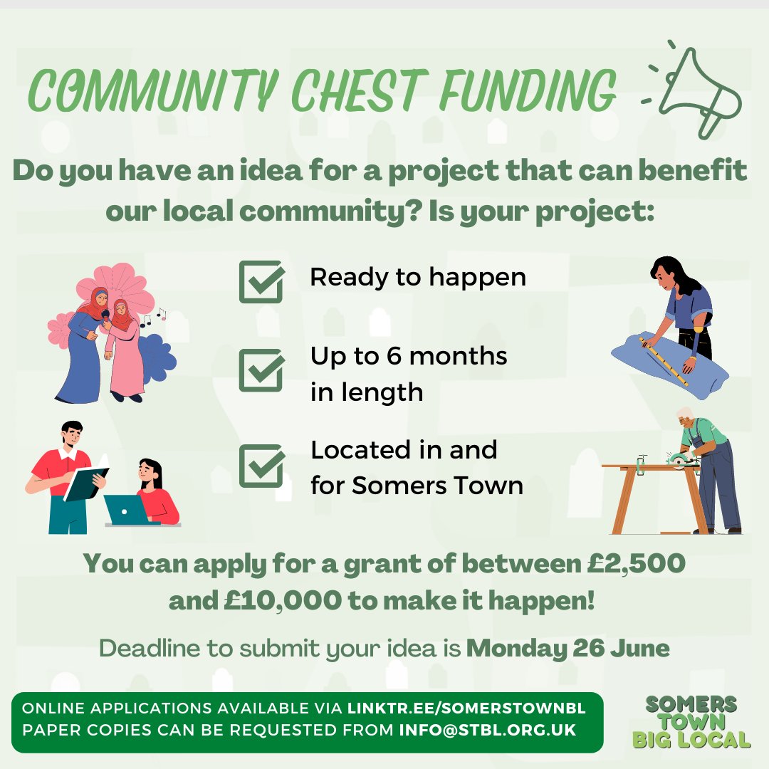 We're excited to announce that our next funding opportunity is now open! While this round of funding is focused on ideas and projects that are ready to go, we're happy to hear from anyone as we'll have future funding later this year for ideas that need additional support