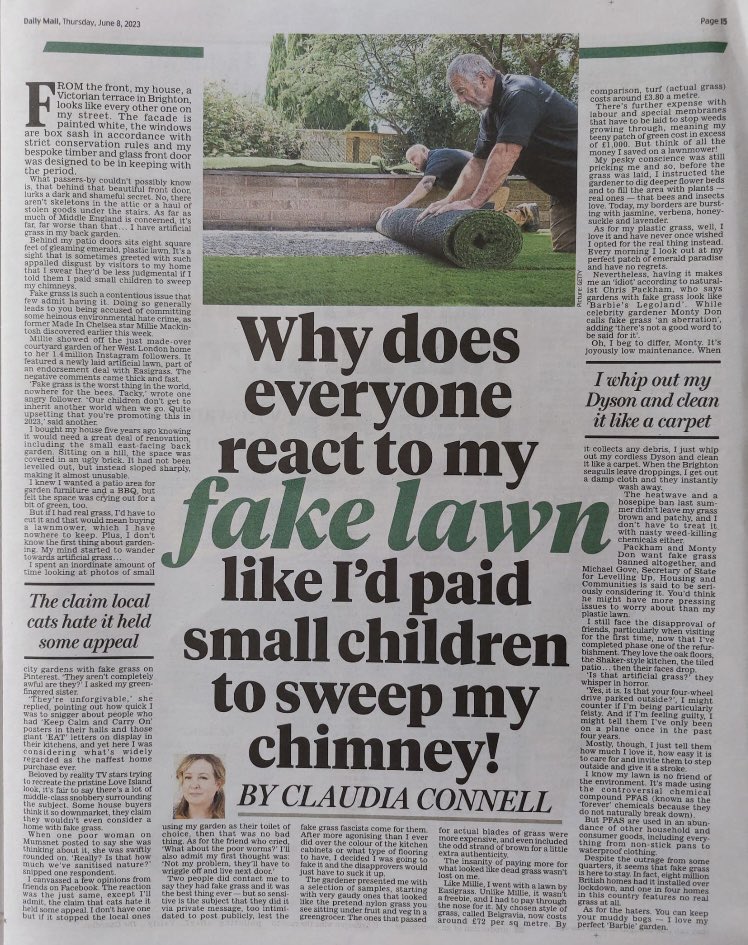 Do you really need to ask? Only the totally uninformed don’t know we have crossed the safe planetary boundary for toxic chemicals in plastics- oh, wait - you write for @DailyMailUK , now it makes sense👹