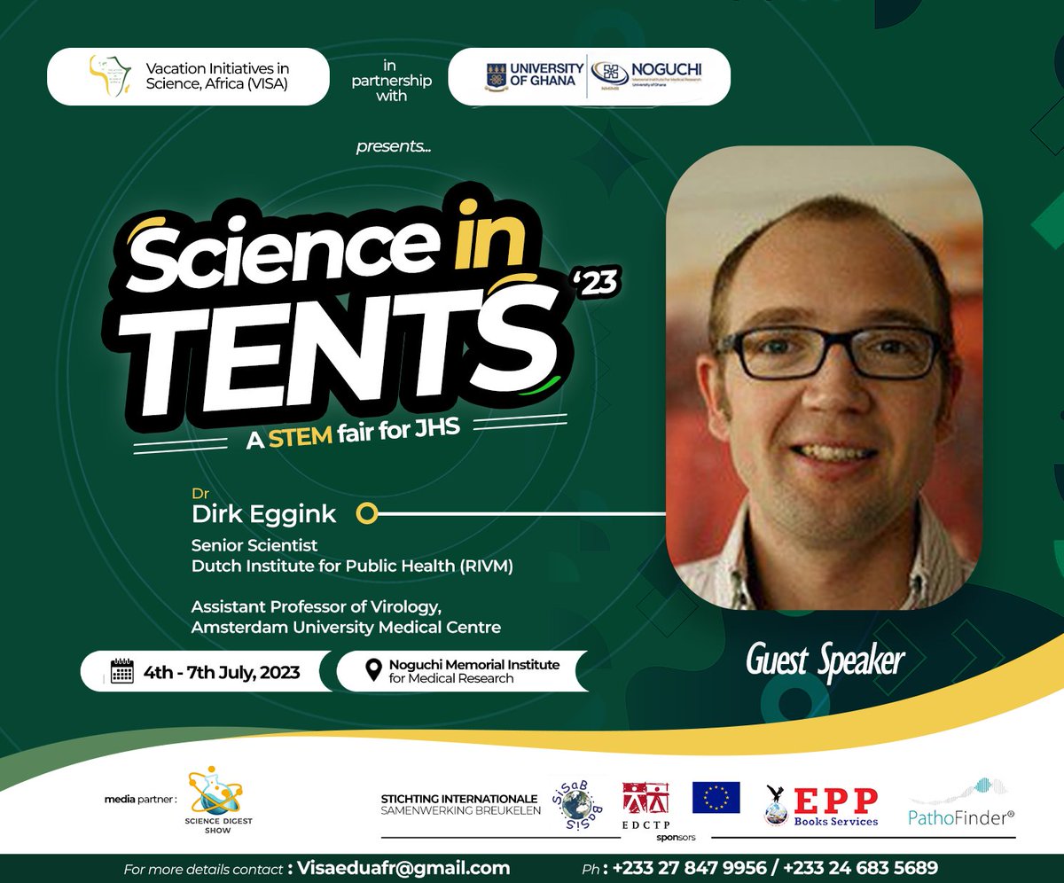 Presenting Dr. Dirk Eggink <a href="/dirkeggink/">Dirk Eggink</a> of the Amsterdam University Medical Centre <a href="/amsterdamumc/">Amsterdam UMC</a> as our next speaker. #scienceintent.🎉🎉 

Looking forward to him talk to us about Science!
#scienceintent #STEM #stemeducation #speaker
