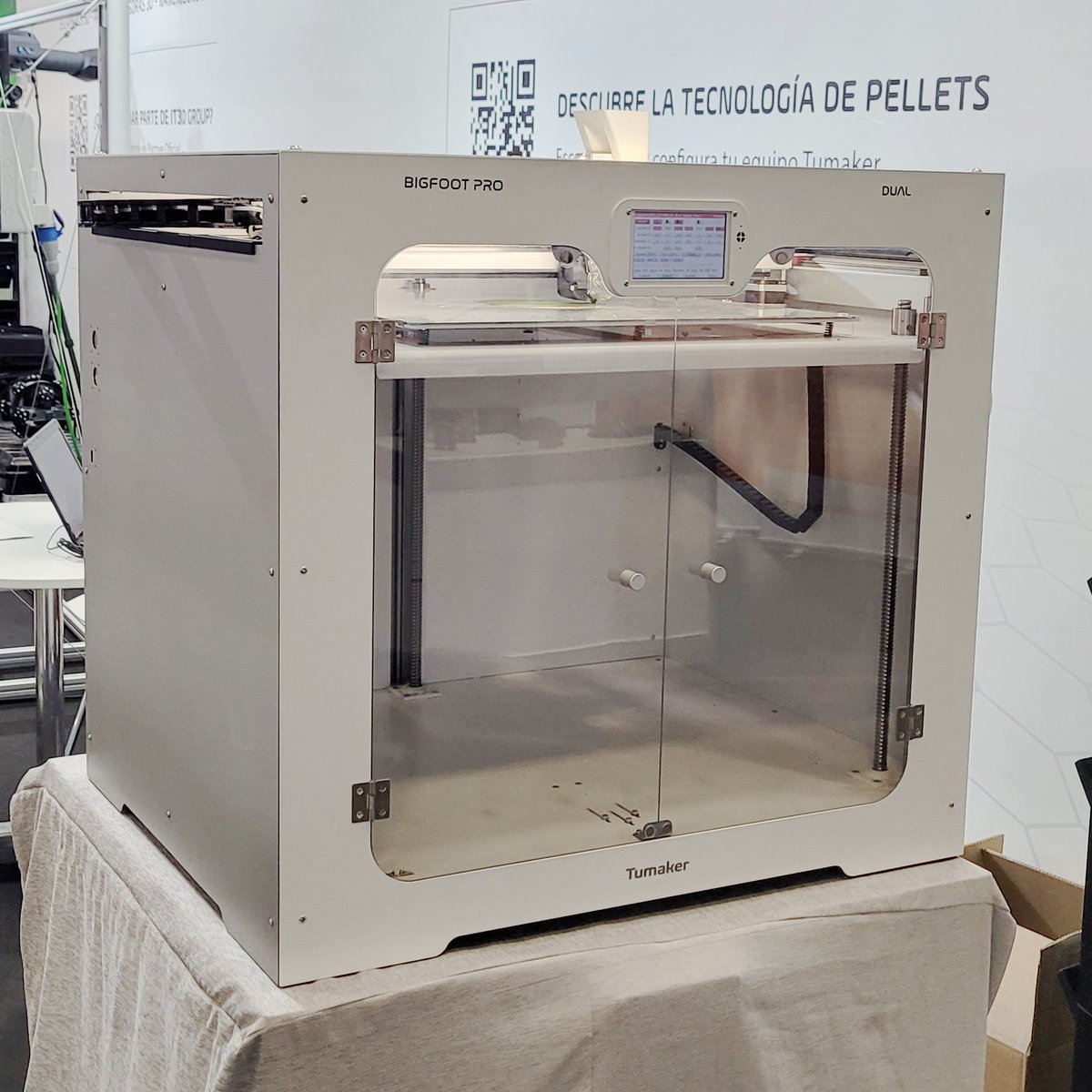 Tumaker3D's tweet image. 🔴 Último día en #ADDIT3D!

No pierdas la oportunidad de ver la tecnología Tumaker en funcionamiento.

Impresoras 3D con doble cabezal independiente, impresión 3D con #pellets, equipos de gran formato customizables...

Esto y mucho más en el stand B29 del @BEC_Bilbao 

#Tumaker