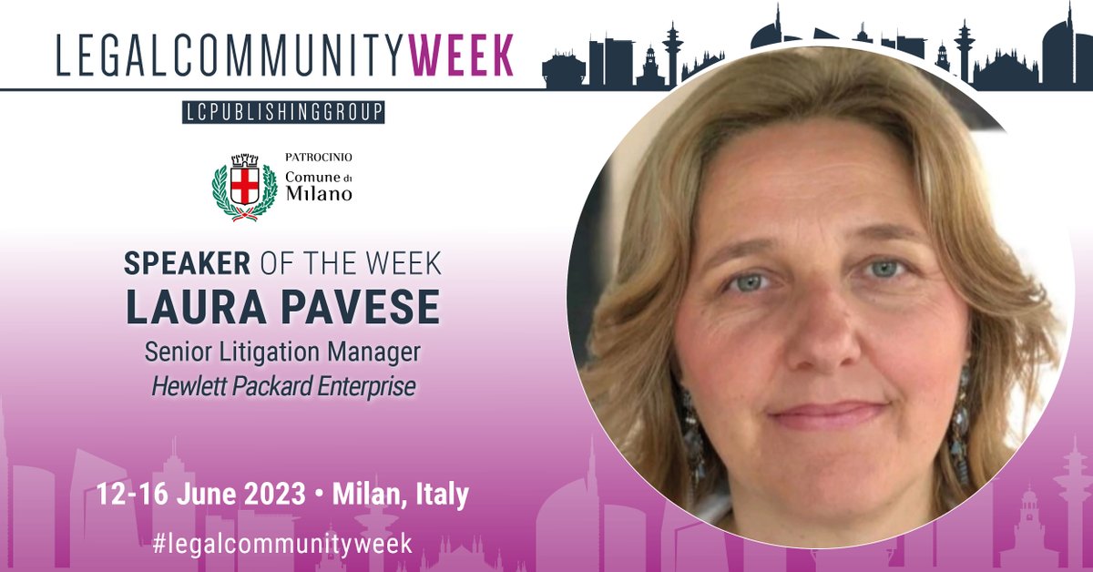 🟪 June 13 | 14:00 – 16:00 | Hotel Principe di Savoia, Milan
Laura Pavese, Hewlett Packard Enterprise, speaker at "THE ARTIFICIAL INTELLIGENCE REVOLUTION: GREAT OPPORTUNITIES AND RELEVANT RISKS", with Puccio Penalisti Associati.

Event &gt; lnkd.in/dACzbhUj