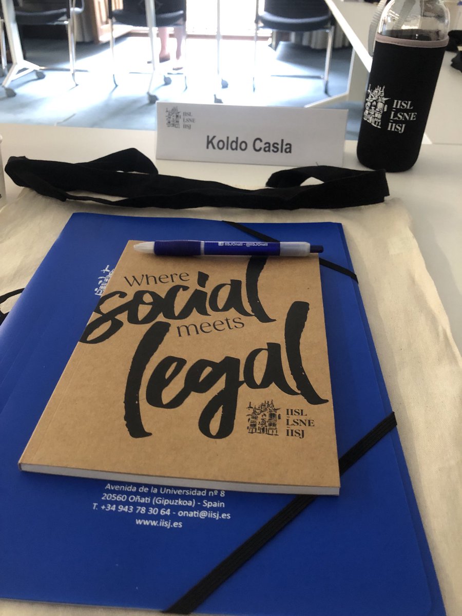 koldo_casla's tweet image. Euskal Herrian bueltan ☺️ Excited to be in Oñati to discuss resilient property, adequate housing and the added value of human rights. @IISJOnati Workshop convened by @OMahonyFox & @MarcLaneRoark Thanks for the invitation!