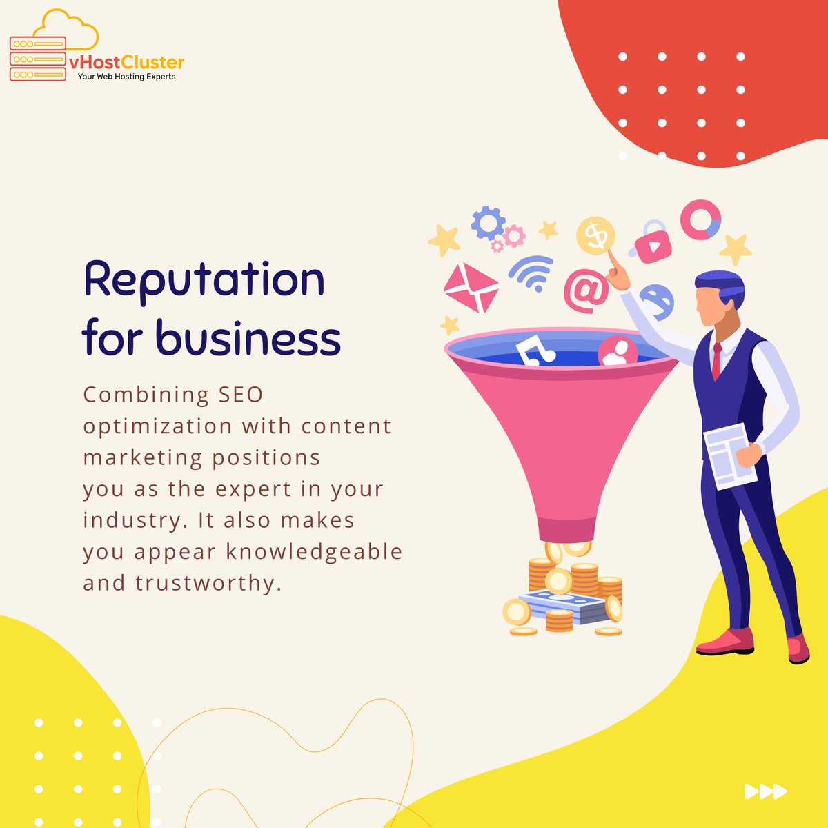 vhostclustercom's tweet photo. "Unleash the Power of SEO for Your Website"

Explore Now: https://t.co/x5FyHKh6gc

#SEO #SearchEngineOptimization #DigitalMarketing #WebsiteTraffic #UserExperience #BrandCredibility #TargetedAudience #OnlineVisibility #CompetitiveAdvantage #OrganicTraffic #train #env #ind (2/2) https://t.co/ysfMTKrRK9
