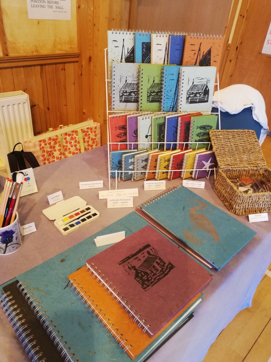 PebblesJennifer's tweet photo. All set up at Torridon Thursday Market. In Loch Torridon Community Centre hall. Here till 3pm. #torridon #localmarket #nc500 #scottishart #scottishgifts https://t.co/fPQG5xVnEQ