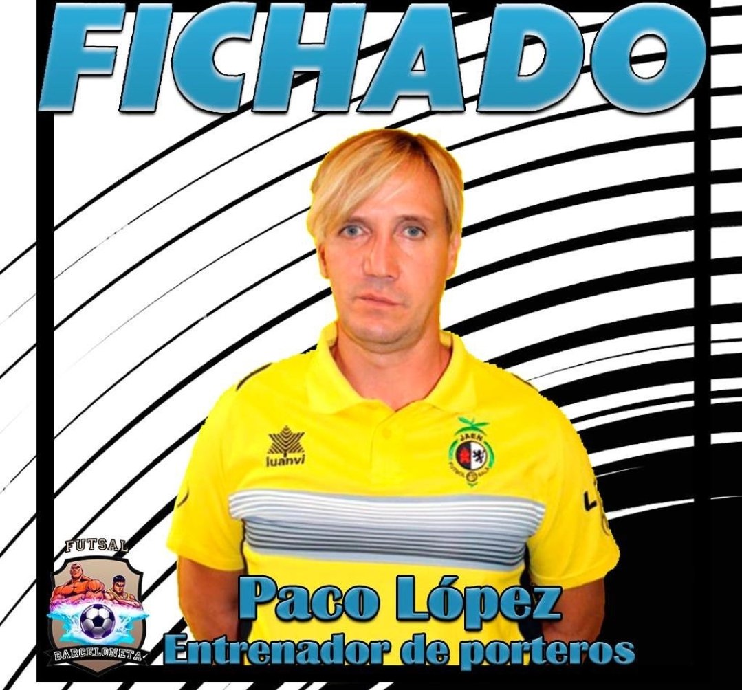 Futsal2B3's tweet photo. OFICIAL 🆕📄✍🏼‼️

Paco López se incorpora en el cuerpo técnico de la @barcelonetasala como entrenador de porteros #2BGrupo3futsal https://t.co/OpLvVfFcfb