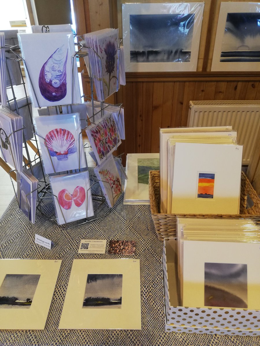 PebblesJennifer's tweet photo. All set up at Torridon Thursday Market. In Loch Torridon Community Centre hall. Here till 3pm. #torridon #localmarket #nc500 #scottishart #scottishgifts https://t.co/fPQG5xVnEQ