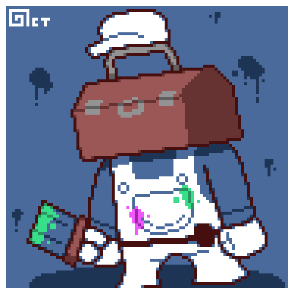 Octotron (@octotron2000) on Twitter photo "My art will be your demise". A familiar #toolbox for <a href="/Pixel_Dailies/">Pixel Dailies</a> ! π§°
#castlecrashers #pixelart #pixel_dailies "My art will be your demise". A familiar #toolbox for <a href="/Pixel_Dailies/">Pixel Dailies</a> ! π§°
#castlecrashers #pixelart #pixel_dailies