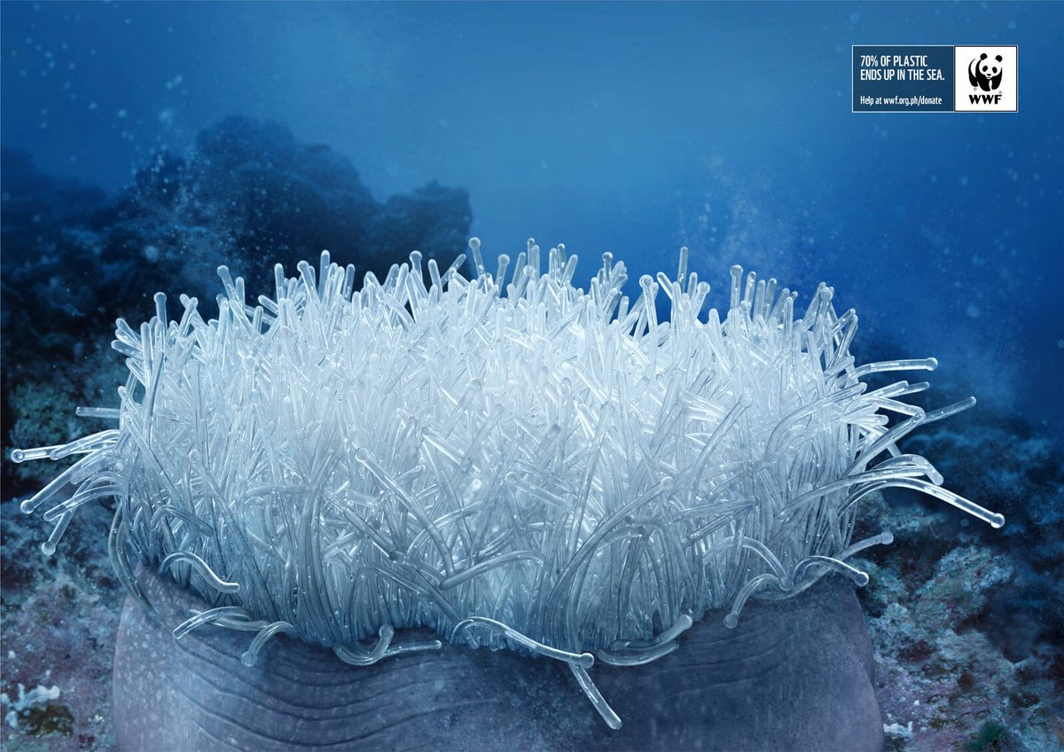 '70% du plastique termine dans l'océan' : cette campagne du WWF se passe de mots

#JourneeMondialeDelOcean