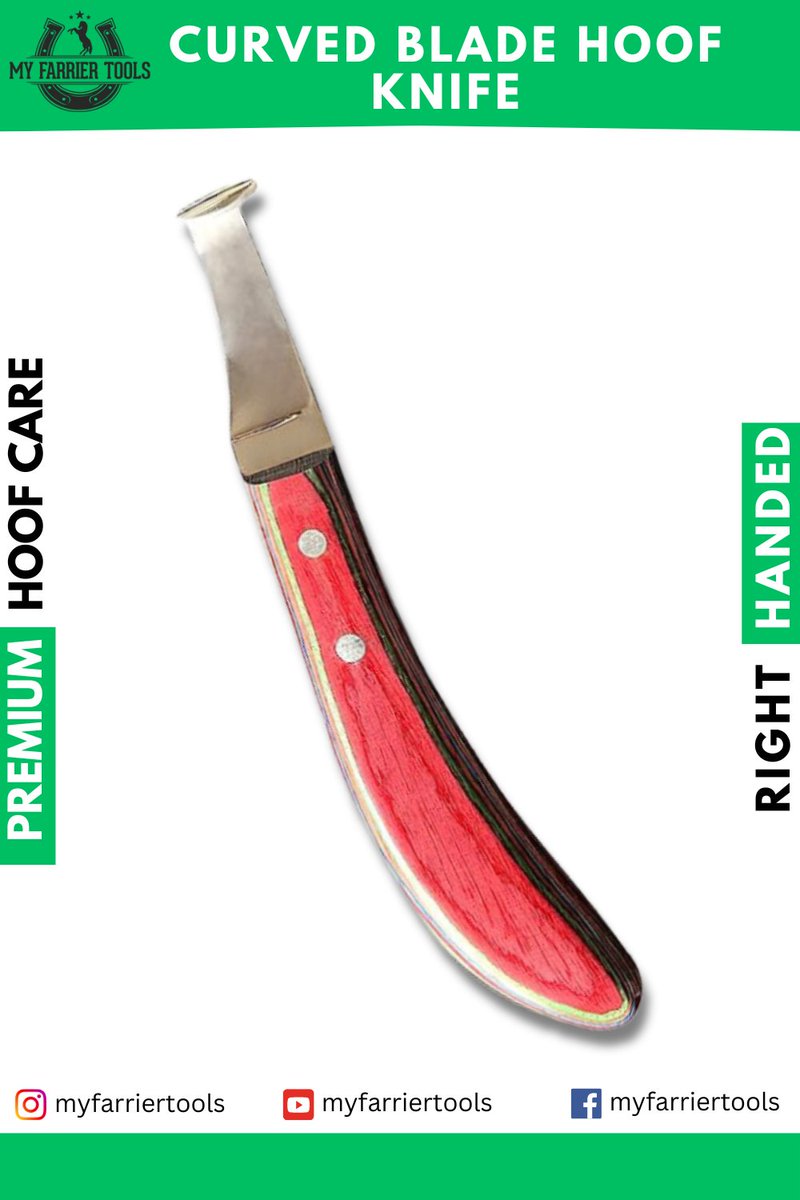 myfarriertools's tweet photo. Premium Cured Hoof Knife
Available at Wholesale prices.
DM or WhatsApp us to get the details.
+92333 1979993
#myfarriertools
#FarrierTools
#HorseShoeing
#HoofCare
#EquineTools
#BlacksmithTools
#HorseFarrier
#FarrierSupplies
#HorseHoofTrimming
#HorseshoeingTools https://t.co/WqgfyayI3U