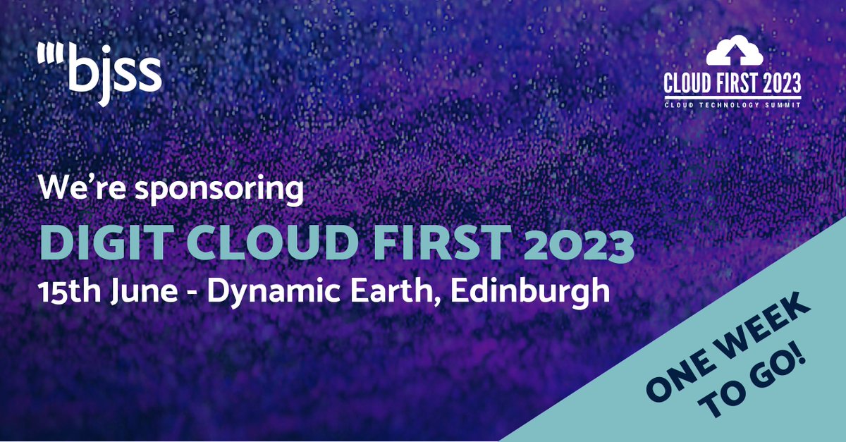 One week to go until the DIGIT Cloud First summit in #Edinburgh! Join Leigh Rankin, and Ruairi Lukins who will discuss the impact that of our Enterprise Landing Zone on Scottish Government. Learn more here: hubs.li/Q01SNsVs0 #CloudAdoption #CloudTransformation
