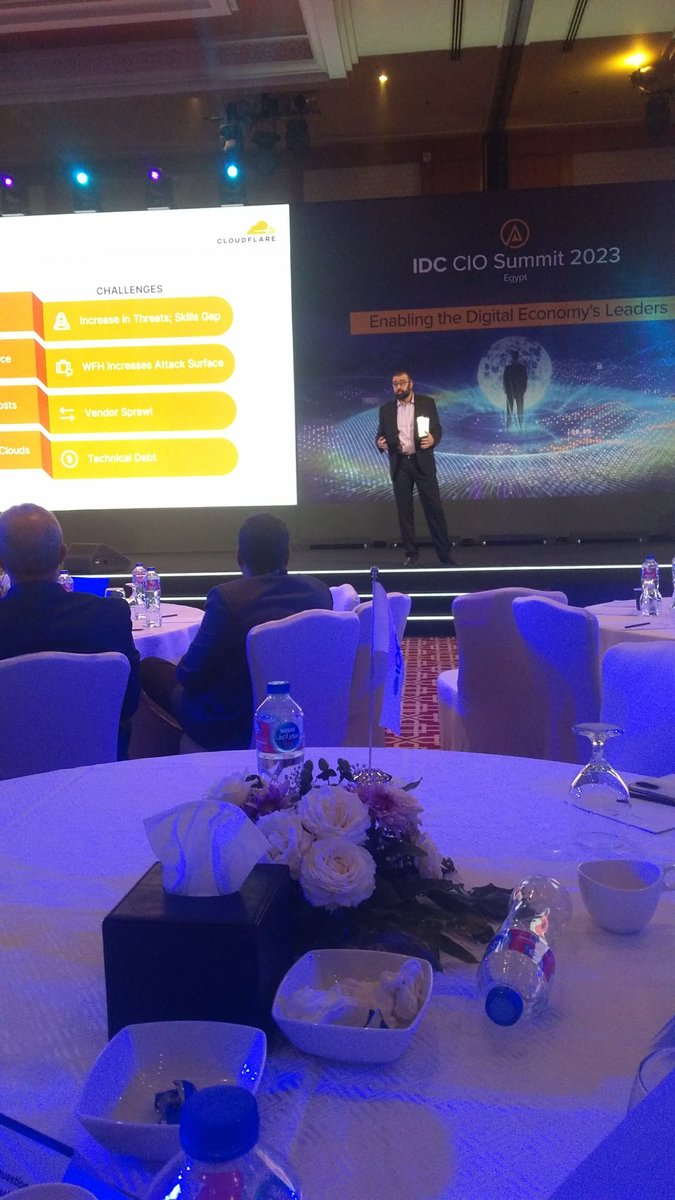 MohamedHMansor's tweet photo. @Cloudflare control the operation cost at @IDCMEA IDC CIO Summit Egypt Today @idcmetaevents #IDCCARES #IDCEGYPTCIO #idcitsecurity #IDC #egypt #events #networking #idc #idcmea #idcdigital #idcawards #idcegyptciosummit #idcitsecurity #idcciosummit https://t.co/giCcjmwcZp