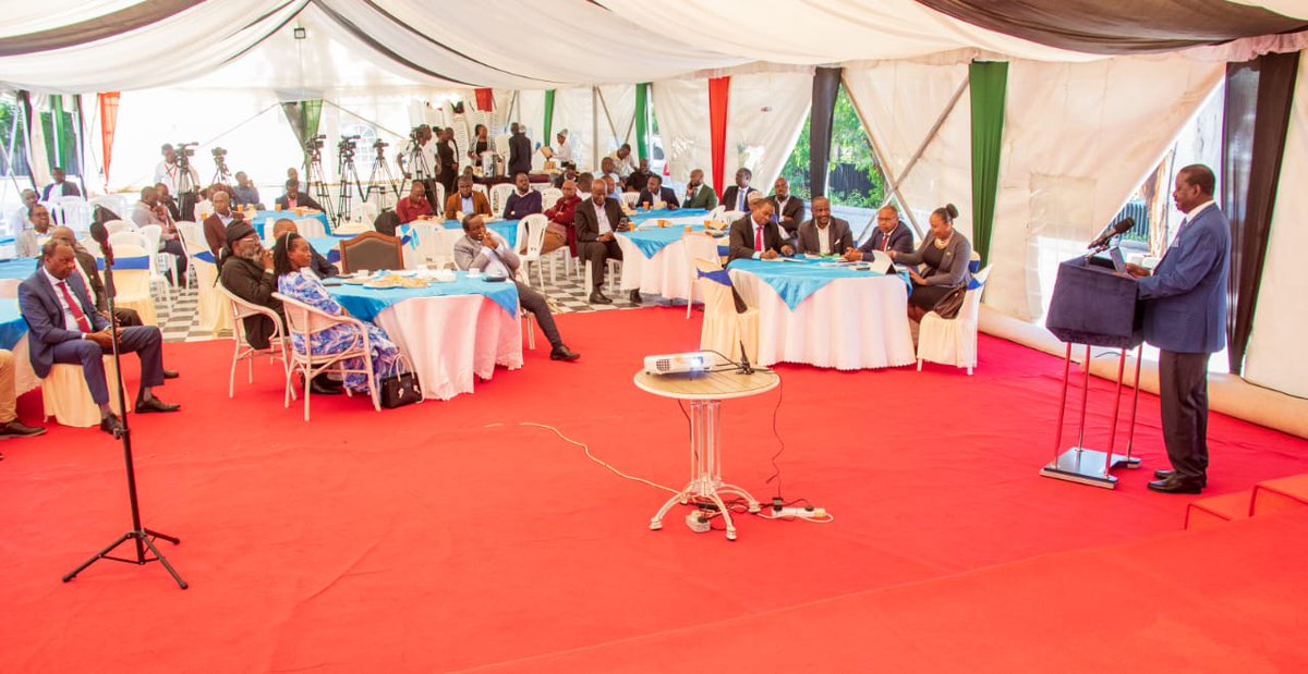 RailaOdinga's tweet photo. No regime has imposed so many high taxes on our people in return for nothing except fantasies and fairy tales. This Bill is economic sabotage.

If Ruto insists on this Bill, this country will go into full recession. This Bill requires and must get fierce resistance. https://t.co/rC9buuJikT