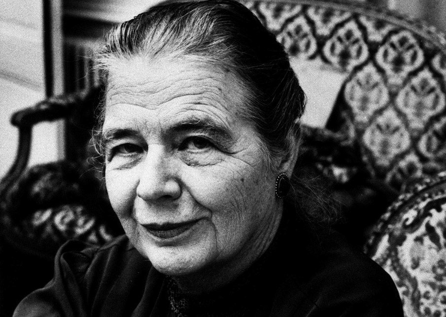 Marguerite Yourcenar, ( 8 June 1903 - 17 December 1987 ).