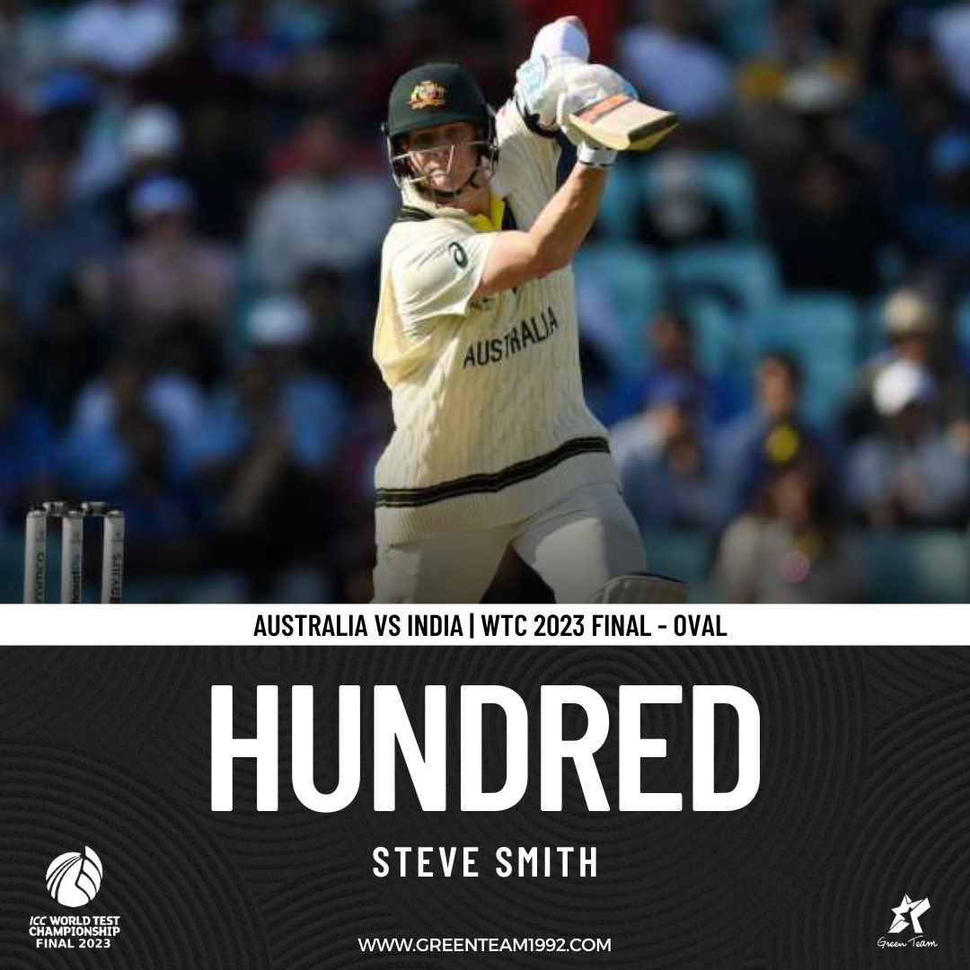 Start of the second Day and a ton in the first over for Steve Smith 💯.

The runs continue to flow for Australia.

Predict the final score?

#WTC23 | #AUSvIND | #Cricket | #GreenTeam | #OurGameOurPassion | #KhelKaJunoon