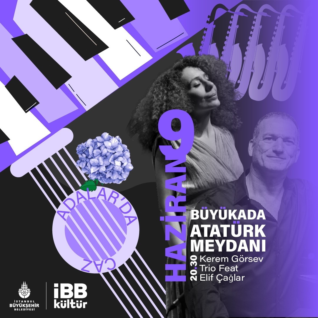 #adalardacaz 'da görüşmek dileğiyle 💫 Yarın akşam <a href="/keremgorsev/">Kerem Gorsev</a> trio 'nun konuğuyum 💜