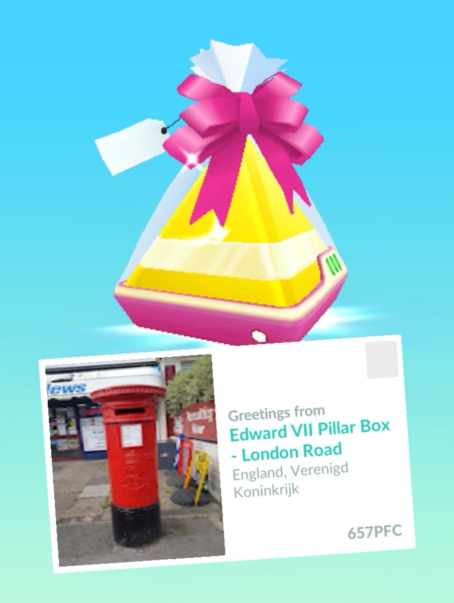 FryskePokemon's tweet photo. Edward VII Pillar Box ๐ฎ London Road, England, UK ๐ฌ๐ง #PokemonGO #postbox #error #postcarderror https://t.co/EHWL5Tpmah