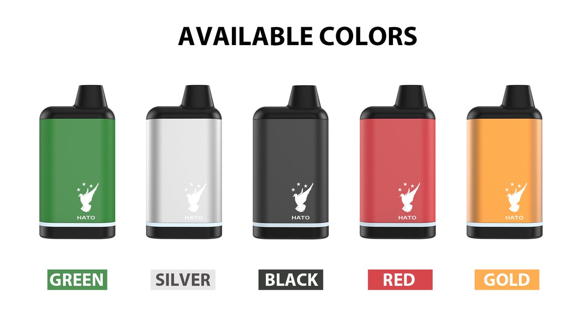 HatoVape Hato Armor 🔥 Five colors avaliable now!! It's a vaporizer which can connect with any 510 thread cart. Fits up to 2 gram carts. #hatoarmor #dryherb #waxvaporizer #waxvaporizerwholesale #cbdvape #concentratevape