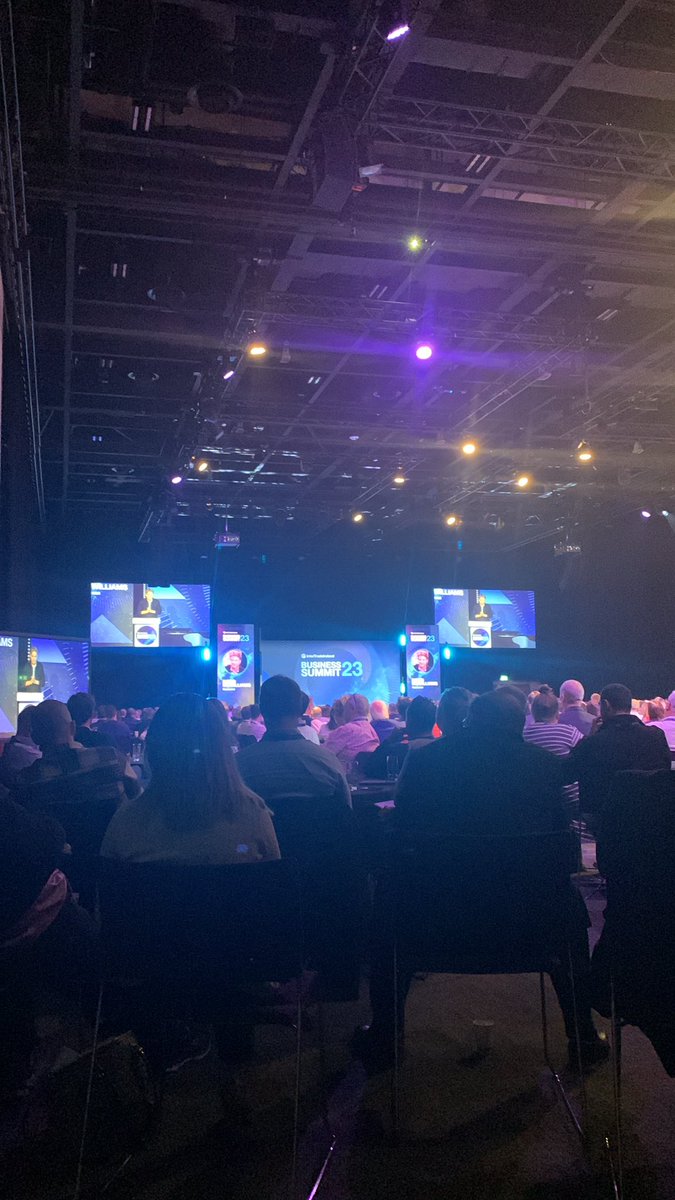 MitsoLtd's tweet photo. We’re at @Inter_Trade Business Summit today @BelfastICC!

“Economic cycles are nothing more than gossip.” 

Fascinating speech from @davidmcw discussing how group psychology affects our #economy

#business #Ireland #crossborder https://t.co/O4S9Q91Qp8