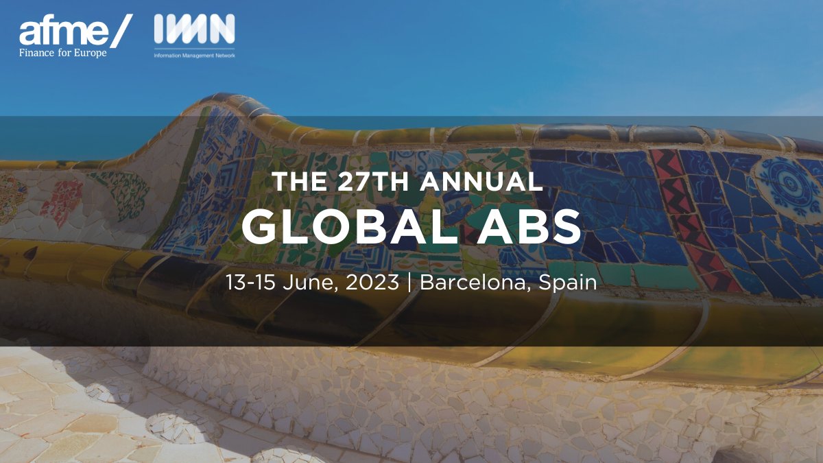 We're looking forward to the upcoming #GlobalABS event in Barcelona on 13-15 June.
If you are attending and would like to connect with our capital markets team get in touch!
shorturl.at/sOPZ4
#capitalmarkets #StandbyServices #loanservices #compliance #GlobalABS