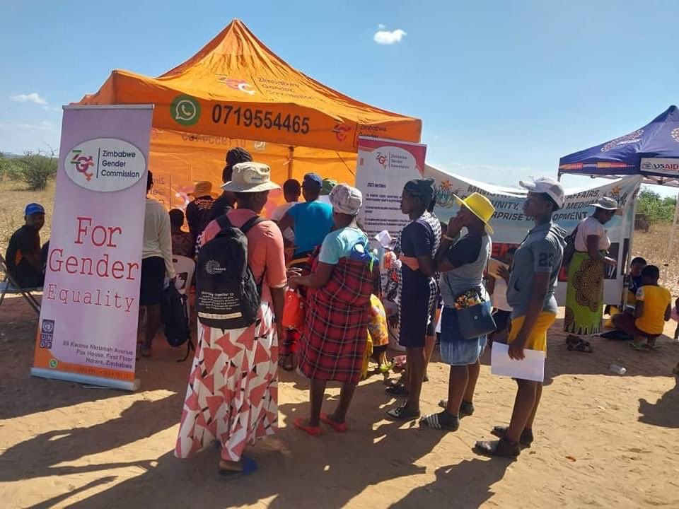 Providing legal services to ensure access to comprehensive GBV services for young women , girls and boys through the GBV Mobile One Stop Centre Community Outreach in Chipinge and Nyanga districts….
#LetsDoItForGirls
#ForEquality
#Leavenoonebehind
