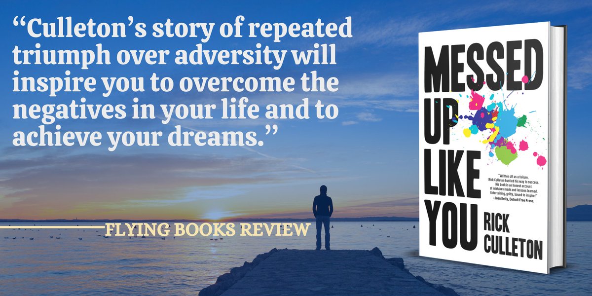 “Rick's story pulled me in, and I wanted to root for him from the beginning.” — Lauren Lee, Writer #business #success #Disruptor50 #entrepreneur #ian1 @YoungEnt #RT @INC amazon.com/Messed-Like-Yo…