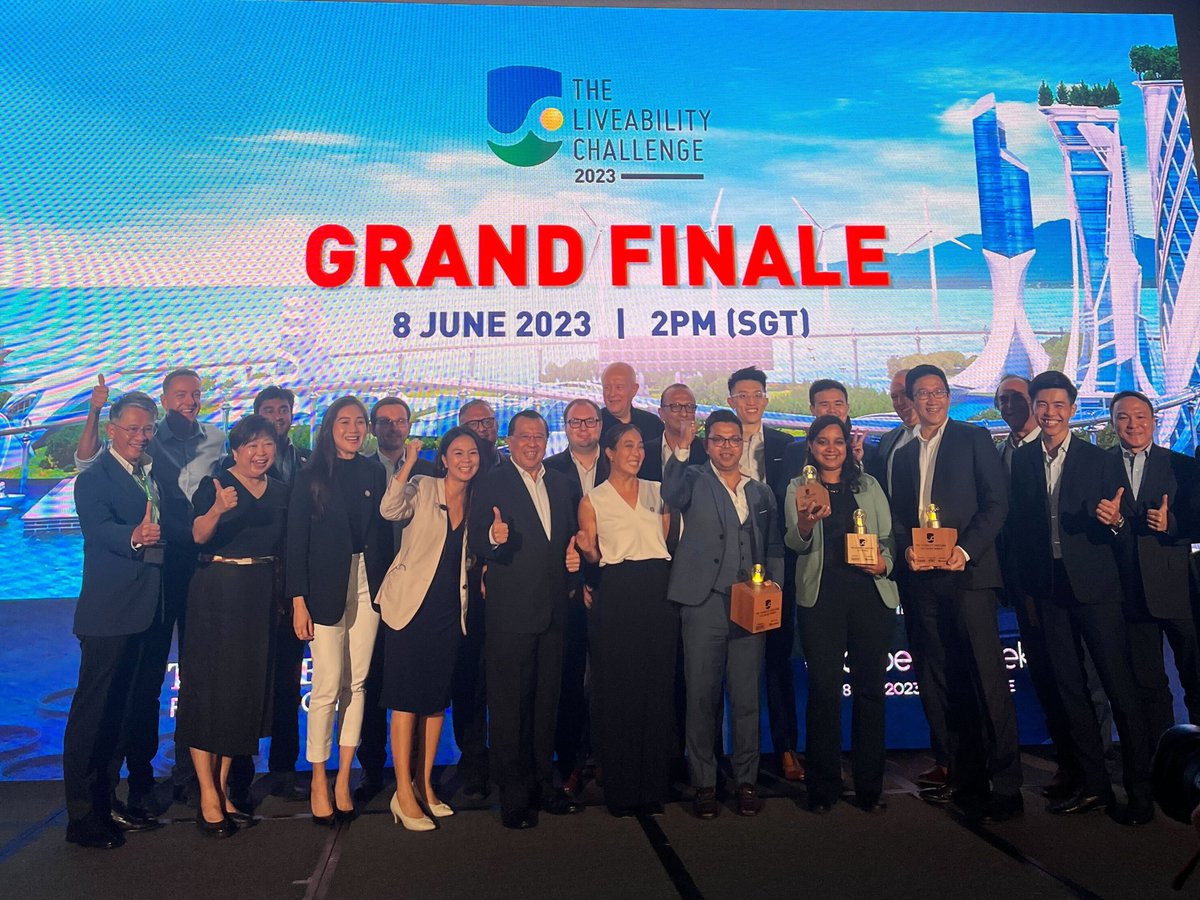 Congratulations to TeOra and Susteon, who claimed #TheLiveabilityChallenge 2023 top prizes of S$2.5 million in funding!

Seaforestation, TeOra and Susteon were also awarded S$100,000 in funding from PlanetRise, Rumah Group, Quest Ventures and TRIREC.

#TLC2023 #LiveableCities