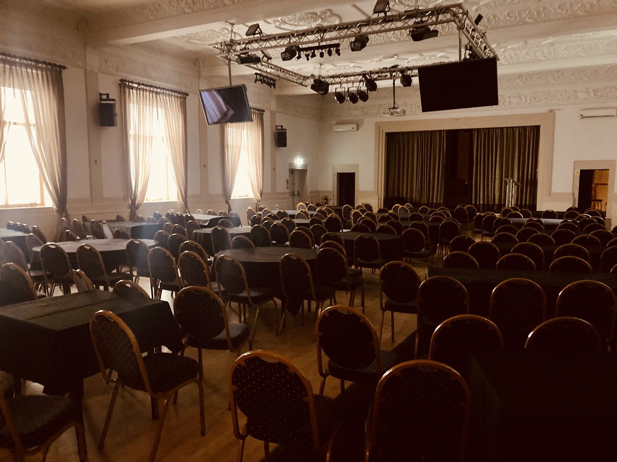 ⚡️Getting ready to discover our Electric Lives at #berwinssalonnorth tonight with the fabulous @Sally_Adee @oliverburkeman and @OliverCondy We’re expecting a full house at @CrownHotelHGT with just a handful of tickets available on the door. See you there! #harrogate