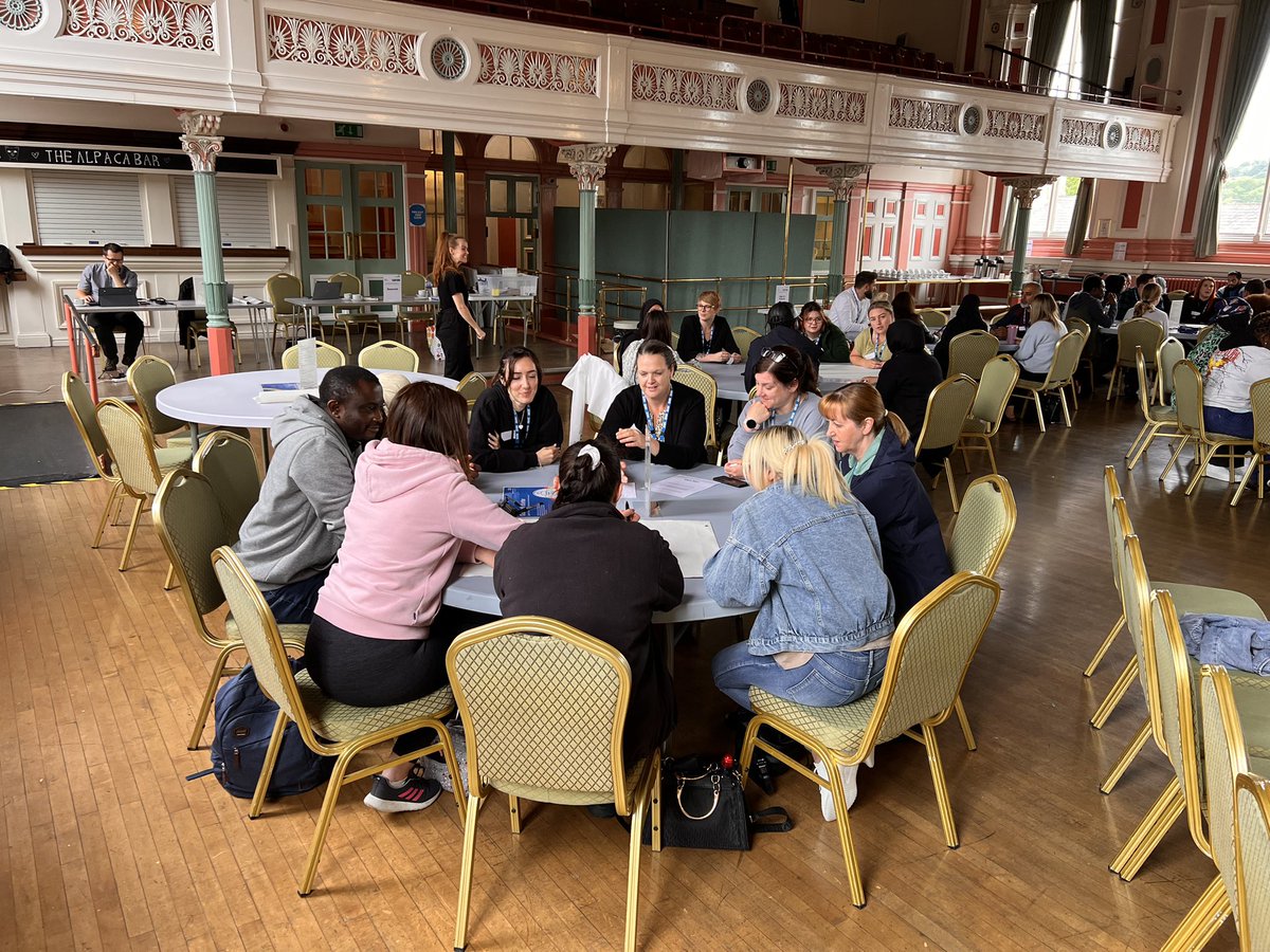 improve_BDCFT's tweet photo. Coming live from June’s new Trust Welcome Bradford District NHS 
Welcome to the Team!!
Our 60 wonderful new starters 

#trustwelcome #wecarewelistenwedeliver #feelingvalued #welcometotheteam https://t.co/2gWs7PRHWU
