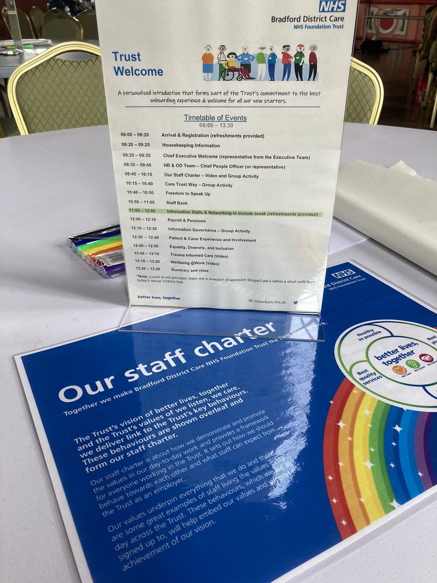 improve_BDCFT's tweet photo. Coming live from June’s new Trust Welcome Bradford District NHS 
Welcome to the Team!!
Our 60 wonderful new starters 

#trustwelcome #wecarewelistenwedeliver #feelingvalued #welcometotheteam https://t.co/2gWs7PRHWU