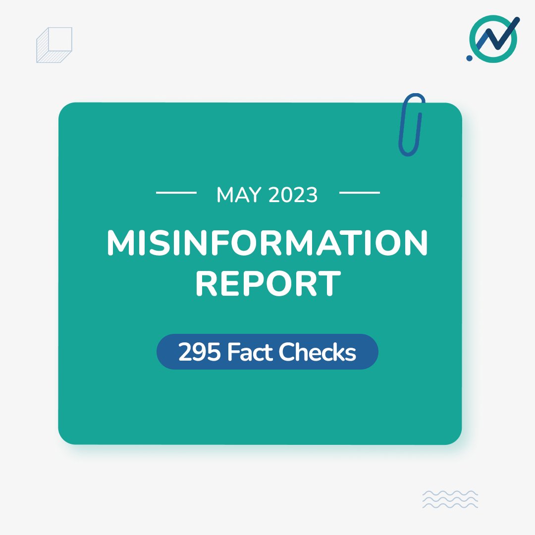 NewscheckerIn's tweet photo. Newschecker is back with yet another monthly #misinformation analysis report, and the results are telling! Here's what Newschecker found on analysing 295 instances of misinformation across 10 languages for the month of April.
(1/7) https://t.co/szURtOmya5