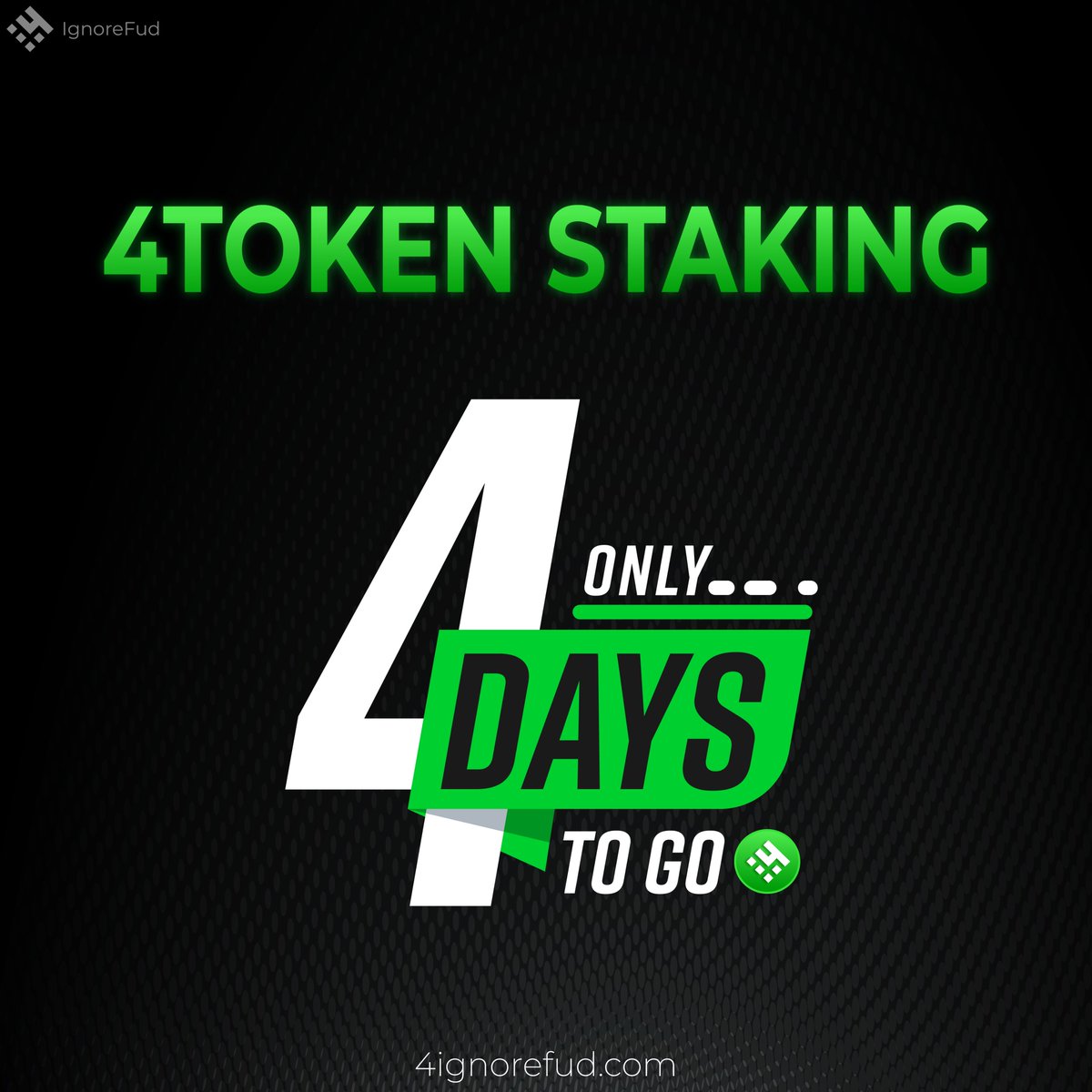 fishkoin_army's tweet photo. 🎉Great News!🚀💚

4 DAYS TO GO! Staking Pools will open on June 12 | 10AM UTC

Giveaway 100k $4TOKEN (1 winner)
✅Follow + RT  #4TOKEN
✅Tag 3 Friends

#4TOKEN #memecoin #1000x #CORE #BSC https://t.co/hS1uPD58dD