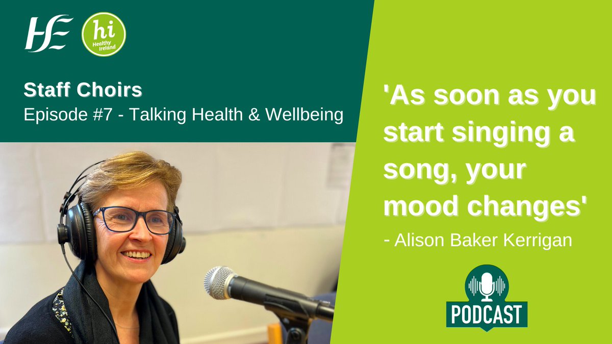 The HSE Health & Wellbeing Podcast series is covering a wide range of vital interesting topics which you can hear here: 
Apple: apple.co/3EkgHAh
Google :bit.ly/417lK0F
Spotify: spoti.fi/3IBZUv7
YouTube:youtube.com/playlist...
#TalkingHealthAndWellbeing