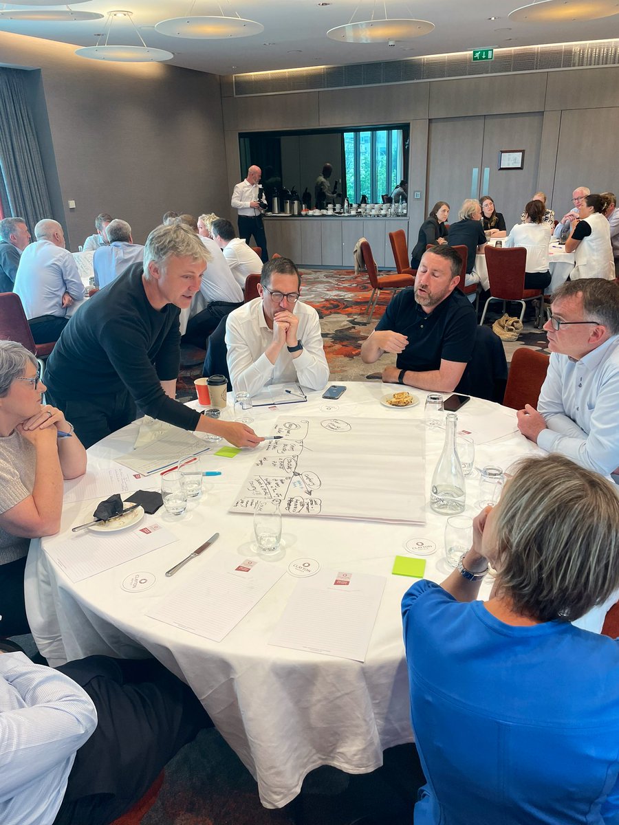 Private sector attendees working on their big, bold, brave, material, collaborative idea for #CorkCity to contribute to the #climateActionplan

@corkcitycouncil @shine_tara @SandycoveIsland