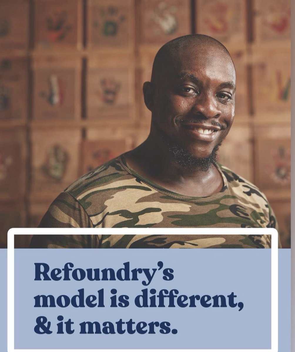 Refoundry helps to reintegrate participant entrepreneurs into the full economy, social and civic fabric of society. #peoplenotprisons @nycgov 

Our formula is changing lives.