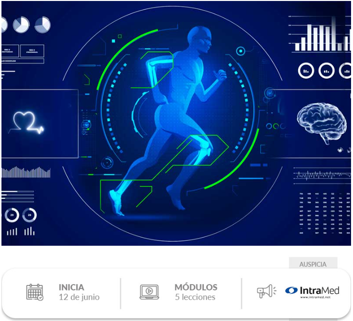Prescripción racional de actividad física: el rol del ejercicio en la práctica médica. Del 12 de junio al 6 de agosto de 2023. Curso para médicos en el Campus Virtual IntraMed. intramed.net/104562