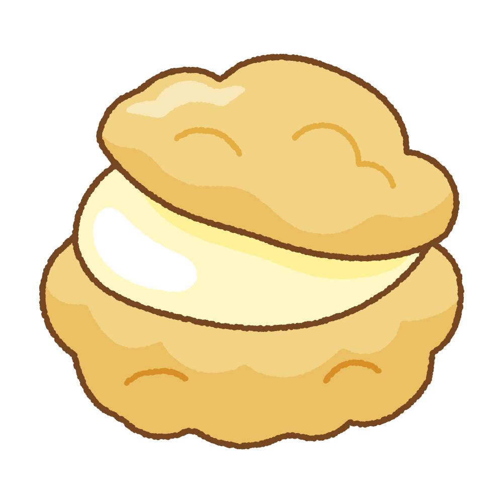 kaijlsen's tweet photo. Japanglish： Shoe Cream（シュークリーム）=Cream Puff https://t.co/ysyQmpzhXJ