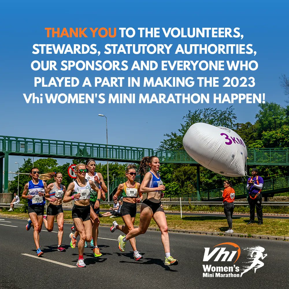 We couldn’t do it without you!!! 💜 #VhiWMM #ForMeForYou #vhiwomensminimarathon #Dublin #Ireland #10k #minimarathon #funrun