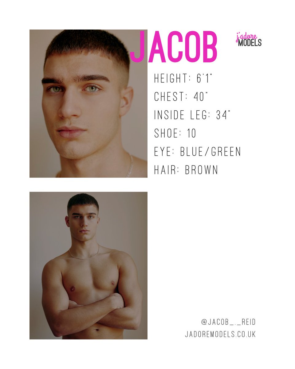 JadoreModelsUK's tweet photo. JACOB 🚀 @jacob_._reid now live on #nextgen
For bookings, please email sally@jadoremodels.co.uk
#jadoremodels #jadorefam #nowrepresenting #mensboard https://t.co/cHseyYqibJ