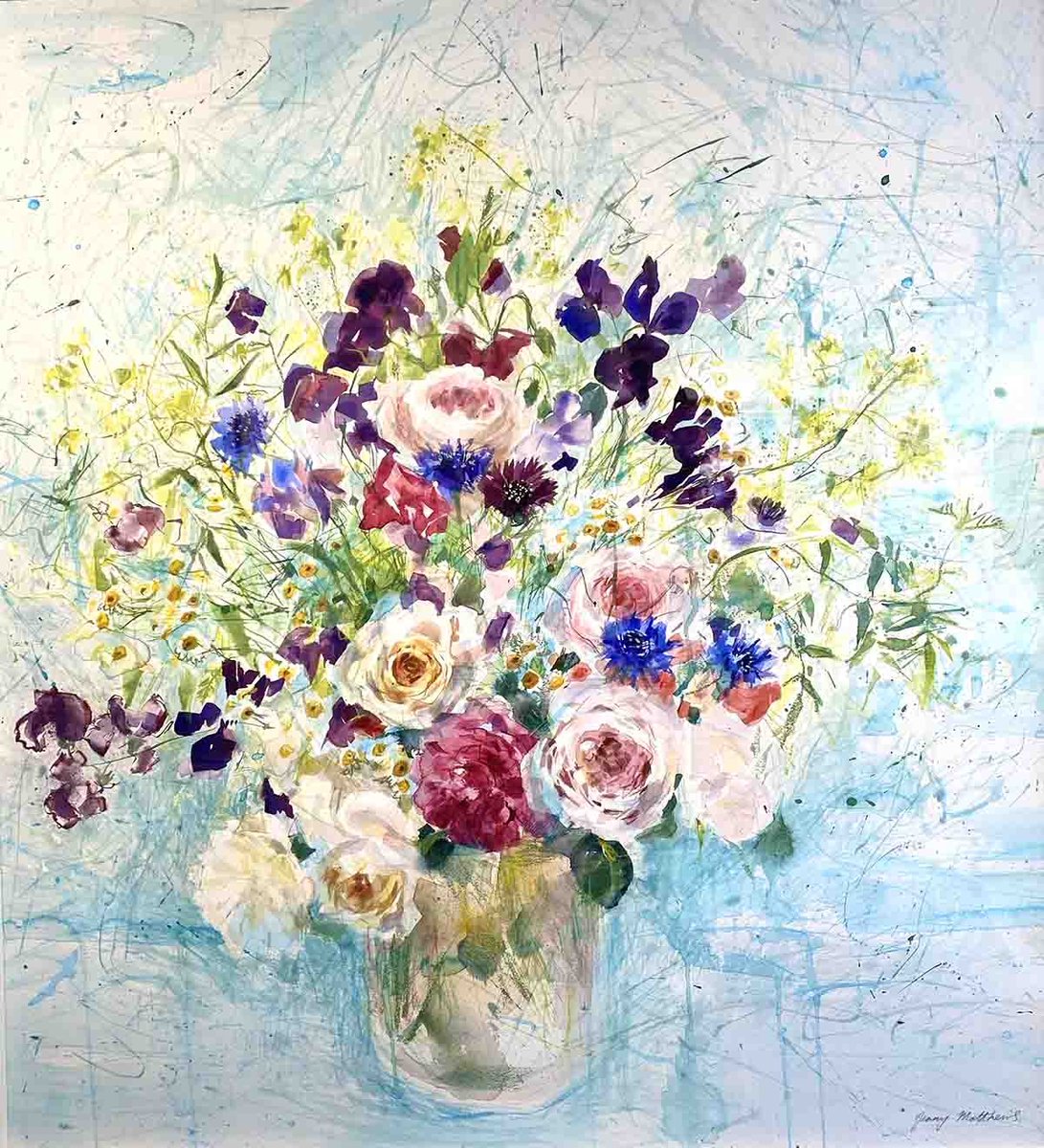 @sprosongallery in St Andrews continues its exhibition programme of new contemporary work, featuring the accomplished floral compositions of Jenny Matthews RSW.
artmag.co.uk/jenny-matthews…
#artmag #scottishart #scottishgalleries #scottishartonline #scottishpainting