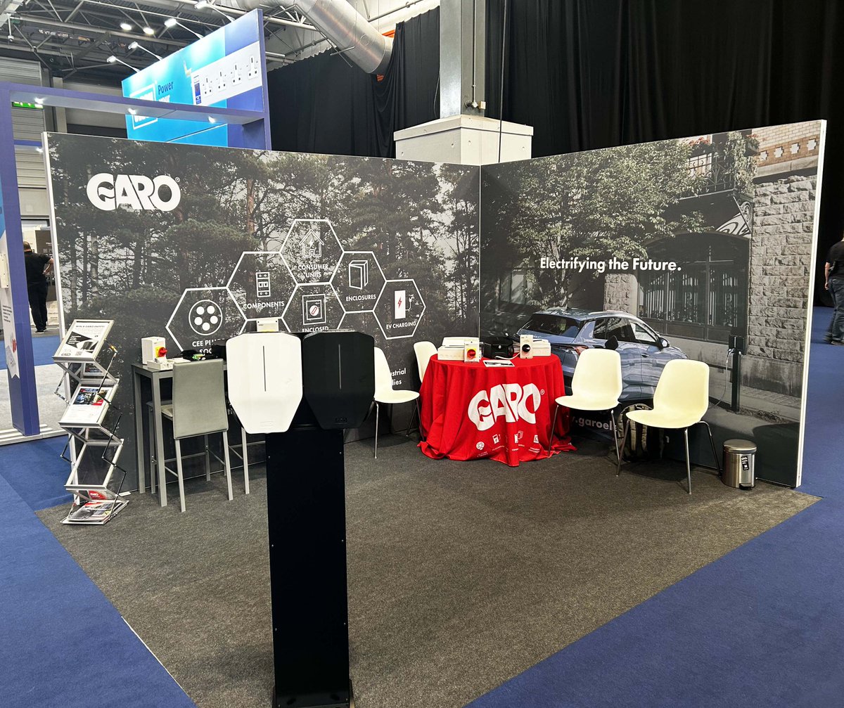 GaroElectric's tweet photo. Are you ready for a great day? 🙌🏼
CEF Live Day 1 is finally here, and we can't wait to meet you all.
Visit us at Stand no. 72 to chat with the team and enter our competition! Don't miss the chance to win a fantastic prize. 🔌🚘
#garo #garoelectric #ceflive #garoxceflive https://t.co/6Vm4yJLlSO