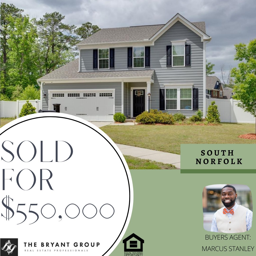 SOLD! Superb work, Marcus Stanley! This outstanding home in South Norfolk recently sold for $550,000!
-
#thebryantgroup #homes #RealEstateExpert #HomeSearching #virginiahomes #varealtor  #realestate #sellers #homesellers #homebuyers #buyers 
thebryantgroupva.com