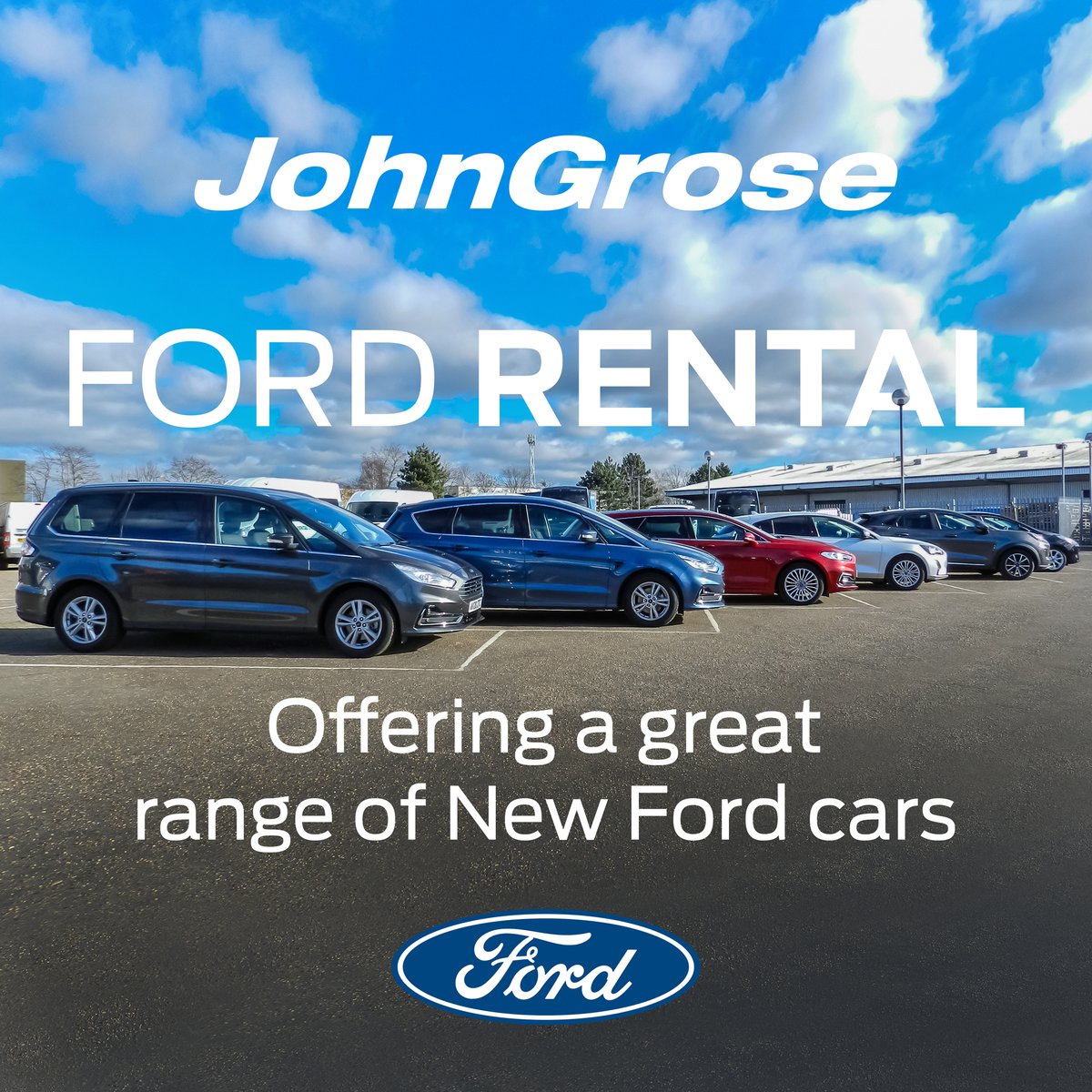 Are you hitting the road this summer?😎☀️Get some extra luggage space with one of the vehicles from our huge range of cars and vans available to hire. Contact our team on 01473 270707 or visit johngrose.co.uk/pages/ford/ren… for more details. #fordrental #rentalcar #hirecar #johngrose