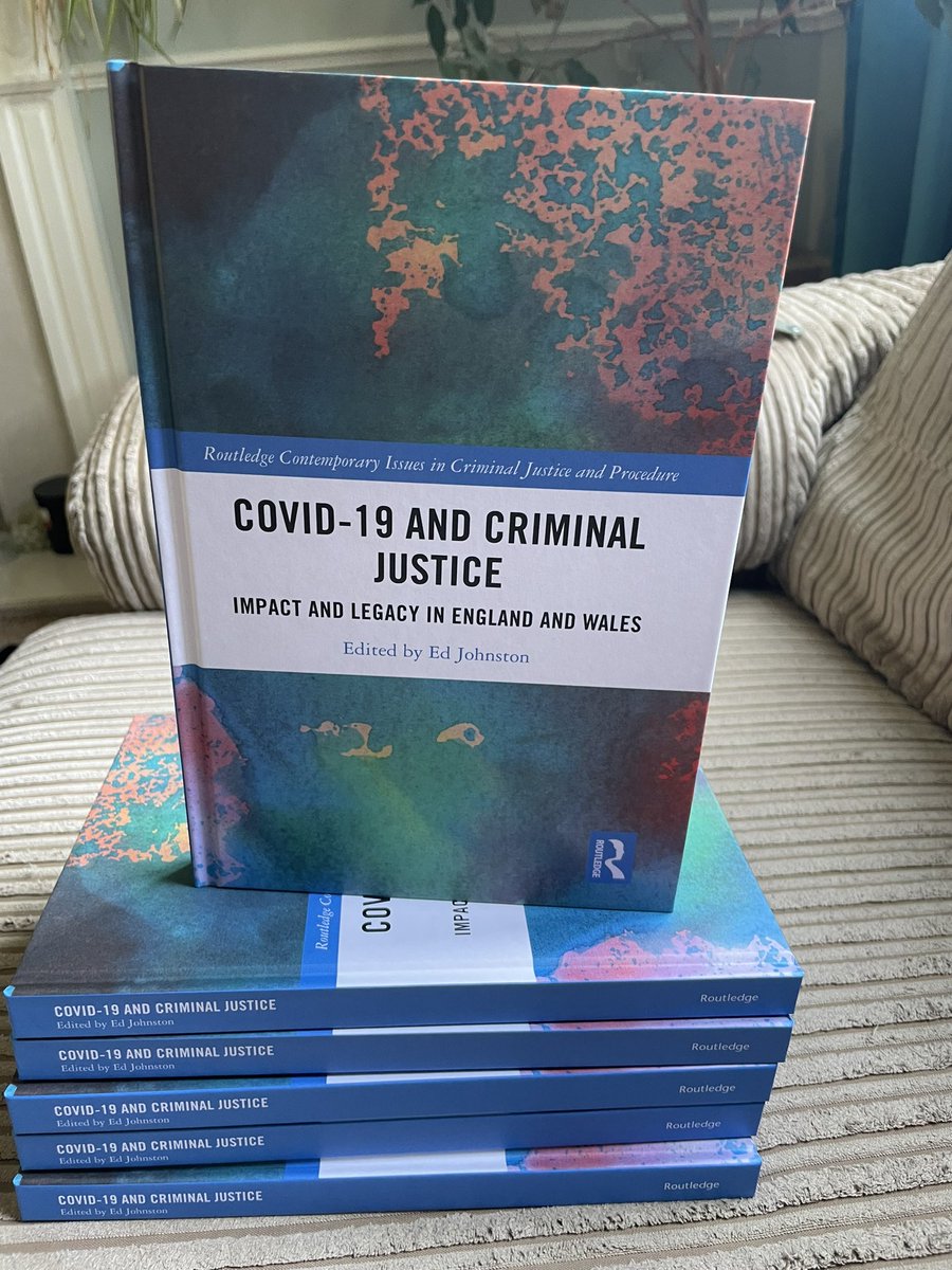 Dr Ed Johnston (@edwardmjohnston) on Twitter photo Absolutely delighted with this book. It contains the work of some absolute CJ heavyweights inc:, @EdLCape, McConville & Marsh, <a href="/GavinDingwall/">Gavin Dingwall</a> & Avril Brandon, @DrVickyKemp, <a href="/Rebeccakhelm/">Rebecca Helm</a> and a raft of emerging future stars of the field. Pre-order it here: routledge.com/Covid-19-and-C… Absolutely delighted with this book. It contains the work of some absolute CJ heavyweights inc:, @EdLCape, McConville & Marsh, <a href="/GavinDingwall/">Gavin Dingwall</a> & Avril Brandon, @DrVickyKemp, <a href="/Rebeccakhelm/">Rebecca Helm</a> and a raft of emerging future stars of the field. Pre-order it here: routledge.com/Covid-19-and-C…