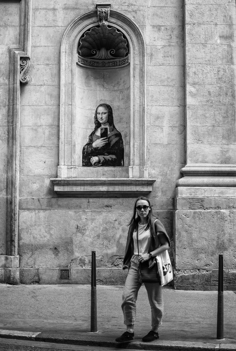 MarieOfMars's tweet image. La revanche de la Joconde 🙂

Photo Marie M 
#streetphotography #photo #photogr